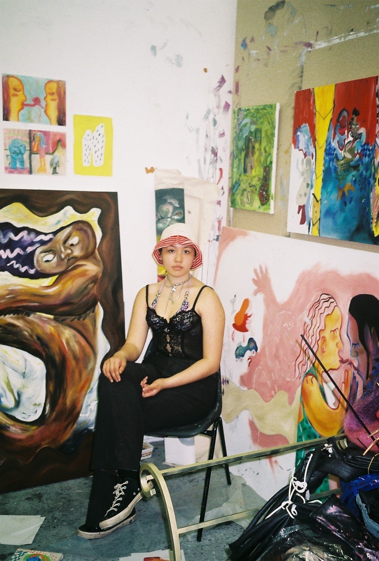 Studio Visit with artist Areena Ang — DATEAGLE ART